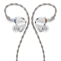 FiiO インイヤーモニター型イヤホン シルバー FIO-IEM-JH5-S