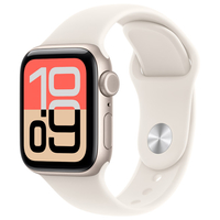 Apple Apple Watch SE 3(GPS + Cellularモデル)- 40mm Apple Watch SE 3 スターライトアルミニウムケースとスターライトスポーツバンド - M/L MEP74J/A