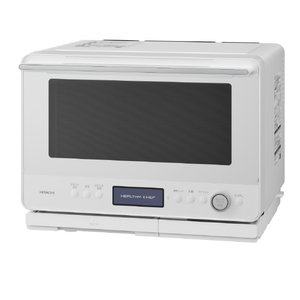 日立 過熱水蒸気オーブンレンジ ヘルシーシェフ フロストホワイト MRO-W1E-W-イメージ2