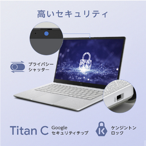 ASUS Chromebook CX14 ピュアグレー CX1405CTA-S60592-イメージ7
