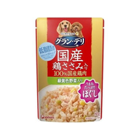 ユニ・チャーム グラン・デリ 国産鶏ささみ パウチほぐし 成犬用 緑黄色野菜入り 80g FCU8649