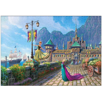 テンヨー ジグソーパズル 1000ピース 「Frozen Celebration in Arendelle」  スペシャルアートコレクション 〈キャンバススタイル〉 D-1000-887 D1000887ｱﾅﾕｷｱﾚﾝﾃﾞ-ﾙ
