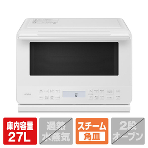 日立 オーブンレンジ ヘルシーシェフ ホワイト MRO-F6E-W-イメージ1
