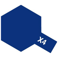 タミヤ アクリルミニ X-4 ブルー TｱｸﾘﾙﾐﾆX4N