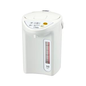 タイガー マイコン電動ポット(3.0L) ホワイト PDR-G301/W