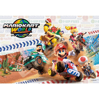 エンスカイ マリオカート ワールド ジグソーパズル300ピース【マリオカートワールド(1)】300-3183 AT3003183ﾏﾘｵｶ-ﾄﾜ-ﾙﾄﾞ1