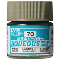 クレオス 水性ホビーカラー H-70 RLM02グレー H70RLM02ｸﾞﾚ-
