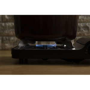 アイリスオーヤマ カセットコンロスリム チャコール IGC-E1-H-イメージ4