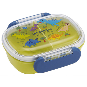 スケーター 食洗機対応 ランチボックス 270ml 1段 ディノサウルス QAF1AGﾃﾞｲﾉｻｳﾙｽP-イメージ1