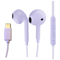 アクセス リモコンマイク付き有線イヤホン パープル AHC88PR