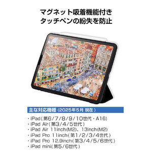 エレコム iPad用アクティブタッチペン ホワイト P-TPACSTAP10WH-イメージ6