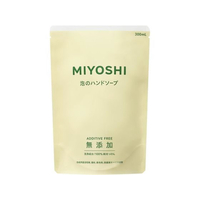 ミヨシ石鹸 無添加せっけん 泡のハンドソープ 詰替 300mL F828406-(100944)