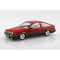 アオシマ 1/32 トヨタ スプリンタートレノ カスタム(ハイフラッシュツートン) 楽プラ スナップキット No.11CU-RB Aﾗｸﾌﾟﾗ11CURBﾄﾚﾉCﾊｲﾌﾗﾂｼﾕ