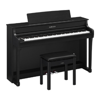 ヤマハ 電子ピアノ【高低自在椅子＆ヘッドホン付き】 clavinova クラビノーバ ブラックウッド調 CLP-845B