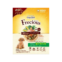 ユニ・チャーム グラン・デリ Frecious アダルト 成犬用 超小型犬用 チキン&ビーフ入り 200g FCU8683
