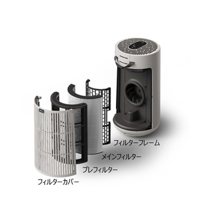 Blueair ComfortPure 3-in-1 空気清浄機 T20i Blueair ComfortPureシリーズ ホワイト 112188-イメージ8