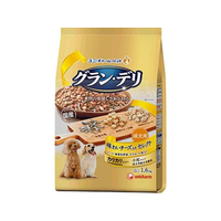 ユニ・チャーム グラン・デリ カリカリ仕立て 成犬用 味わいチーズ入りセレクト ビーフ・緑黄色野菜・ささみ・小魚入り 1.6kg FCU8696