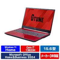 マウスコンピューター 15．6型ゲーミングノートパソコン e angle select G TUNE レッド EDP5I7G60161TRHB