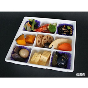 中央化学 軽食容器 SD キャセロ 20-20 9S W 身 50枚 FCG924W-00455937-イメージ2