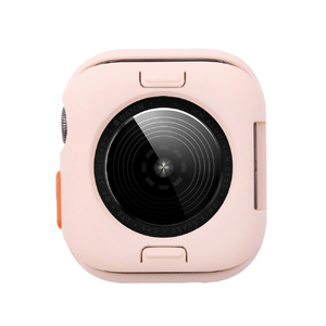 WEARPLANET Apple Watch 41/40mm用FLUFFY POT ソフトケース ベビーピンク WP26944-イメージ3