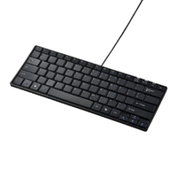 サンワサプライ 英語配列USBスリムキーボード ブラック SKB-E3UN