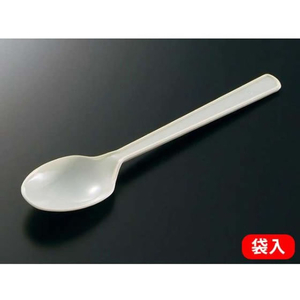 中央化学 使い捨てカトラリー FDスプーン 160 単袋入 100枚 FCG930W-00318312-イメージ2