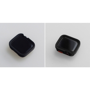 WEARPLANET Apple Watch 41/40mm用FLUFFY POT ソフトケース マット ブラック WP26950-イメージ8