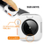 WEARPLANET Apple Watch 41/40mm用FLUFFY POT ソフトケース マット ブラック WP26950-イメージ11