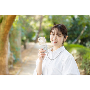 SMALY 5WAYスマートハンディファン YNG-FF252-IG-イメージ2