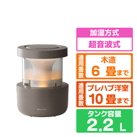 リズム 加湿器 MIST 350 ウオームグレー 9YYA29RH84F