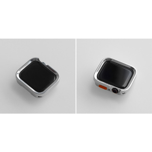 WEARPLANET Apple Watch 41/40mm用FLUFFY POT ソフトケース クロム シルバー WP26954-イメージ8