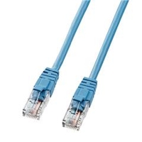 サンワサプライ エンハンスドカテゴリ5LANケーブル（3m） ブルー LKB5Y-03BLN