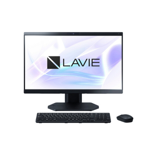 NEC 23．8型高性能デスクトップ LAVIE A23 ファインブラック PC-A2355LAB2-イメージ1