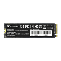 Verbatim 内蔵SSD NVMe PCIe Gen3．0x4 PCIe3．0 Vi3000シリーズ 256GB 49373-J