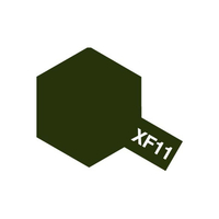 タミヤ アクリルミニ XF-11 暗緑色 TｱｸﾘﾙﾐﾆXF11N