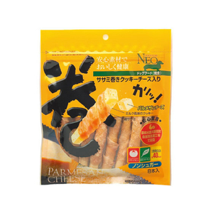 シーズイシハラ NEO ササミ巻きクッキー チーズ入り 8本 FC04090-40317-イメージ1