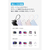 Anker Power Bank (10000mAh, Fusion, Built-In USB-C ケーブル) ブラック A1637N11-イメージ6