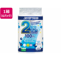 カミ商事 エルモア ピコトイレットペーパー2倍巻 シングル 100m12ロール*6P FC559SV
