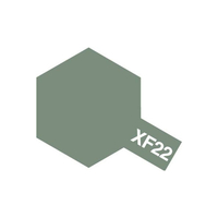 タミヤ アクリルミニ XF-22 RLM グレイ TｱｸﾘﾙﾐﾆXF22N