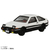 タカラトミー 【再販】トミカプレミアムunlimited STEERING VIEW 頭文字D AE86 トレノ(第1巻仕様) PﾄﾐｶULTSVｲﾆｼﾔﾙDAE86ﾄﾚﾉ-イメージ10