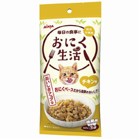 アイシア おにく生活 チキン味180g(60g×3袋) ｵﾆｸｾｲｶﾂﾁｷﾝｱｼﾞ60G3