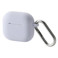 エレコム AirPods (第4世代)用 シリコンケース パープル AVA-AP06SCPU