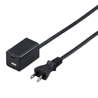 ヤザワ スイッチ付USBタップPD20W黒1m H5211PD20BK