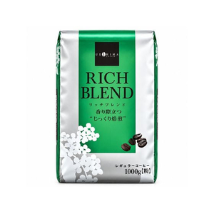 ウエシマコーヒー リッチブレンド 1kg F972354-イメージ1