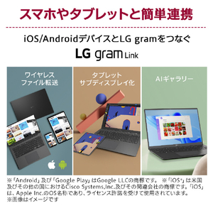 LG Electronics Japan ノートパソコン LG gram Pro 17 オブシディアンブラック 17Z90TP-GD88J-イメージ10