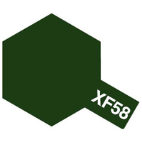 タミヤ アクリルミニ XF-58 オリーブグリーン TｱｸﾘﾙﾐﾆXF58N
