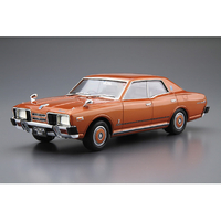 アオシマ 1/24 ニッサン P332 セドリック/グロリア4HT2800ブロアム '78 ザ・モデルカー No．53 ｻﾞﾓﾃﾞﾙｶ-53P332ｾﾄﾞﾘﾂｸｸﾞﾛﾘR