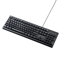 サンワサプライ 英語USBキーボード ブラック SKB-E5UBK