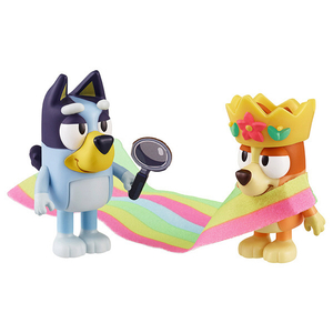 タカラトミー ブルーイなかよしフィギュアセット クイーンビンゴとブルーイ ﾌﾞﾙ-ｲﾅｶﾖｼﾌｲｷﾞﾕｱｸｲ-ﾝﾋﾞﾝｺﾞ-イメージ2